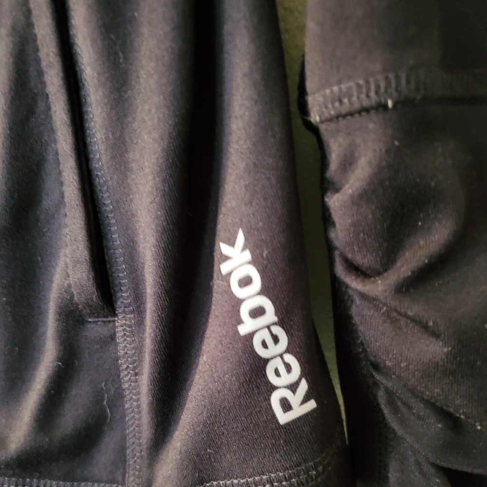 Black Reebok Athletic Track Jacket - Picture 4 of 11
